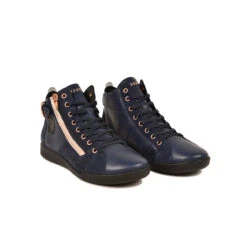 Pataugas PALME/MIX F4H MARINE/ROSE 11 Pataugas PALME/MIX F4H MARINE/ROSE -Pataugas Boutique 628270 922 BASKET FEMME PALME MIX F4H MARINE ROSE 4