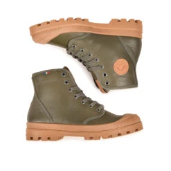 Pataugas AUTHENTIQUE M/G F4H KAKI -Pataugas Boutique 628300 BOOTS FEMME AUTHENTIQUE M G F4H KAKI 6