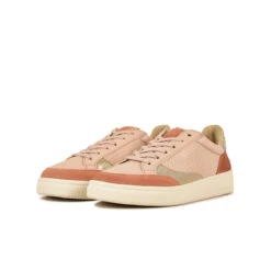 Pataugas BASALTE/SNME F2H BEIGE ROSÉ/DORÉ -Pataugas Boutique BASKET FEMME BASALT F2H NUDE DORE 5