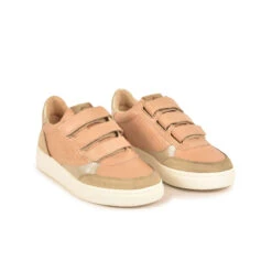 Pataugas BASALTE S/N F2I BEIGE/DORÉ -Pataugas Boutique BASKET FEMME BASALTE S N F2I BEIGE DOREE 628444 931 4