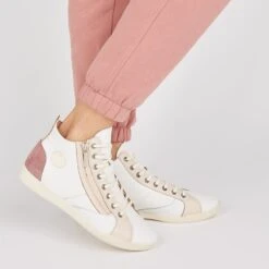 Pataugas PALME/PER F2I ROSE 14 Pataugas PALME/PER F2I ROSE -Pataugas Boutique BASKET FEMME PALME PER F2I ROSE 628402 300 Porte 1