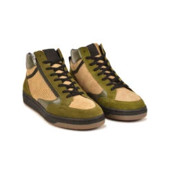 Pataugas BASALTE M/ZMIX H4I TAUPE -Pataugas Boutique BASKET HOMME BASALT ZMIX H4I TAUPE 628472 154 4