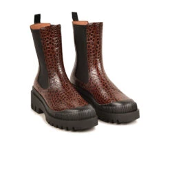 Pataugas AINOA CH/GR F4I CARAMEL -Pataugas Boutique BOOTS FEMME AINOA CH GR F4I CARAMEL 628454 753 4