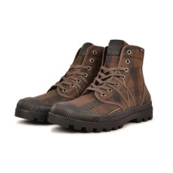 Pataugas AUTHENTIQUE MADE IN FRANCE F4G Tartan Marron 11 Pataugas AUTHENTIQUE MADE IN FRANCE F4G Tartan Marron -Pataugas Boutique BOOTS HOMME AUTHENTIQUE W H4G TARTAN MARRON 5