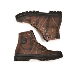 Pataugas AUTHENTIQUE MADE IN FRANCE F4G Tartan Marron 13 Pataugas AUTHENTIQUE MADE IN FRANCE F4G Tartan Marron -Pataugas Boutique BOOTS HOMME AUTHENTIQUE W H4G TARTAN MARRON 6