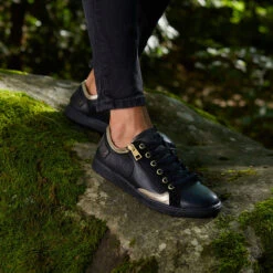 Pataugas JESTER/MIX F4H NOIR/DORÉ -Pataugas Boutique F Jester MIX Noir Dore