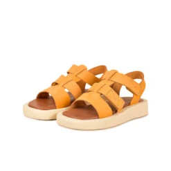 Pataugas ATARI/NU F2I OCRE -Pataugas Boutique SANDALE FEMME ATARI NU F2I OCRE 628448 251 5 c2a09754 9e24 4161 9c01 f161b2f87e73