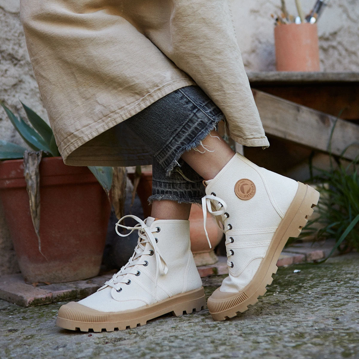 Pataugas AUTHENTIQUE/T F4G IVOIRE 3 Pataugas AUTHENTIQUE/T F4G IVOIRE – Image 2