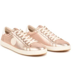 Pataugas Baskets Basses Cuir Rose Femme - ASTER MÉTALLISÉ F4H | 3 SUISSES -Pataugas Boutique baskets basses cuir rose femme aster mtallis f4h 3440118 3 1140x1140