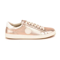 Pataugas Baskets Basses Cuir Rose Femme - ASTER MÉTALLISÉ F4H | 3 SUISSES