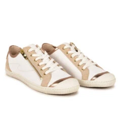 Pataugas Baskets Basses Cuir Zippées Blanc/Beige Femme - BAHIA SUÈDE MÉTALLISÉ F2H | 3 SUISSES 15 Pataugas Baskets Basses Cuir Zippées Blanc/Beige Femme - BAHIA SUÈDE MÉTALLISÉ F2H | 3 SUISSES -Pataugas Boutique baskets basses cuir zippees blancbeige femme bahia sude mtallis f2h 3440122 4 1140x1140