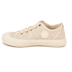 Pataugas Baskets Basses Toile Écru Femme - ETCHE LOW BOUCLETTE F2I | 3 SUISSES -Pataugas Boutique baskets basses toile ecru femme etche low bouclette f2i 3440124 2 1140x1140