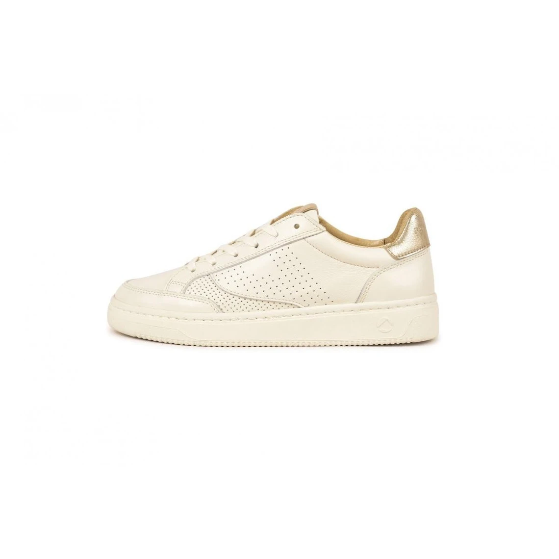 Pataugas Sneaker Femme Tendance Souple Et Confortable Off White-Doré | 3 SUISSES 4 Pataugas Sneaker Femme Tendance Souple Et Confortable Off White-Doré | 3 SUISSES – Image 2