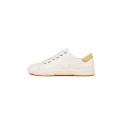Pataugas Tennis Classique Femme Intemporelle - Blanc Et Ocre | 3 SUISSES