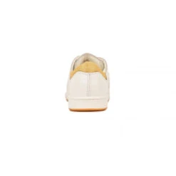 Pataugas Tennis Classique Femme Intemporelle - Blanc Et Ocre | 3 SUISSES -Pataugas Boutique tennis classique femme intemporelle jayo p f2h blanc ocre 3360350 4 1140x1140
