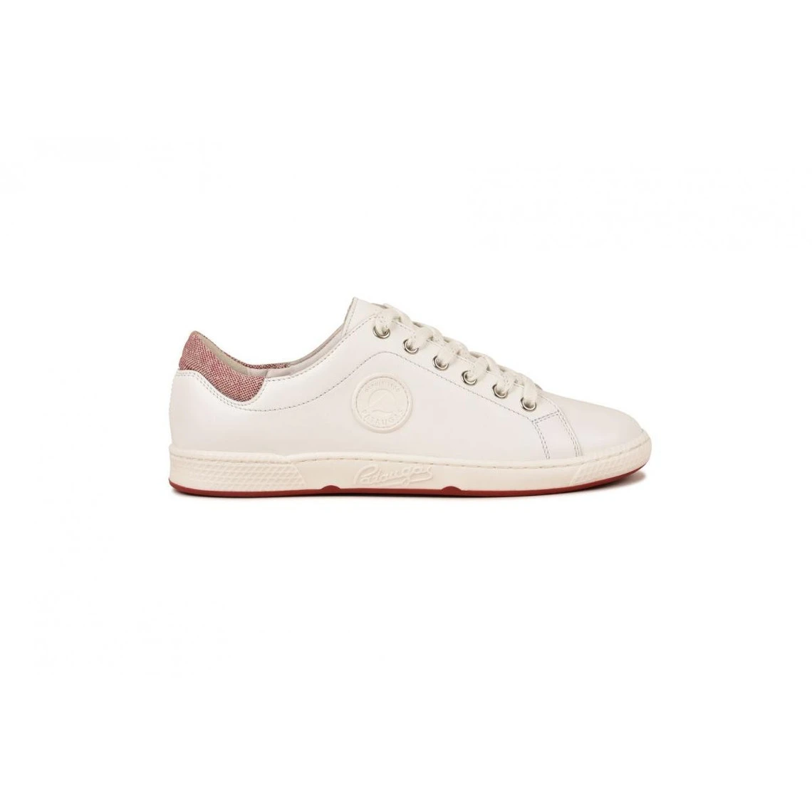 Pataugas Tennis Classique Femme Intemporelle Blanc- Rouge | 3 SUISSES 3 Pataugas Tennis Classique Femme Intemporelle Blanc- Rouge | 3 SUISSES