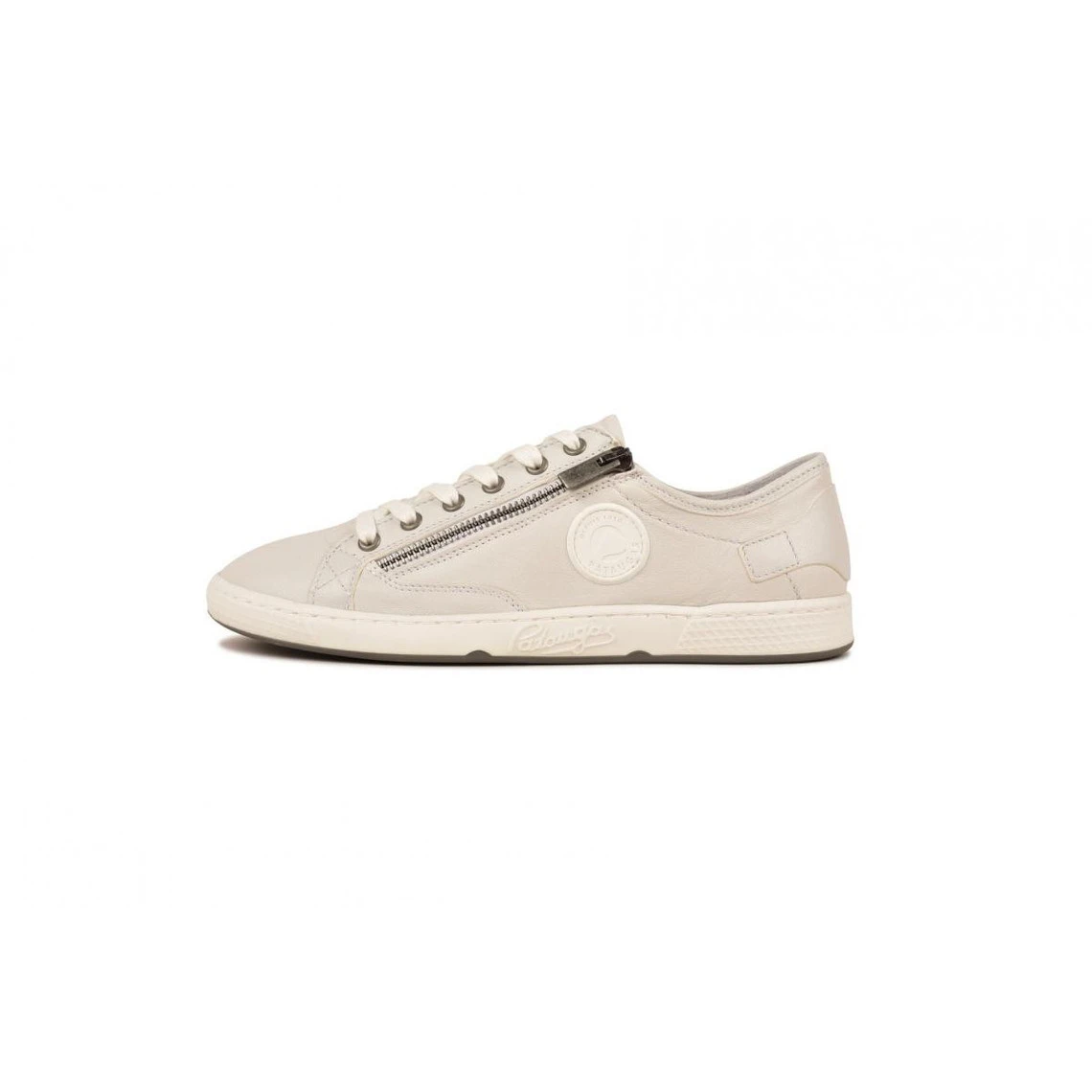 Pataugas Tennis Classique Femme Zippée En Cuir Ultra Confortable Blanc | 3 SUISSES 4 Pataugas Tennis Classique Femme Zippée En Cuir Ultra Confortable Blanc | 3 SUISSES – Image 2